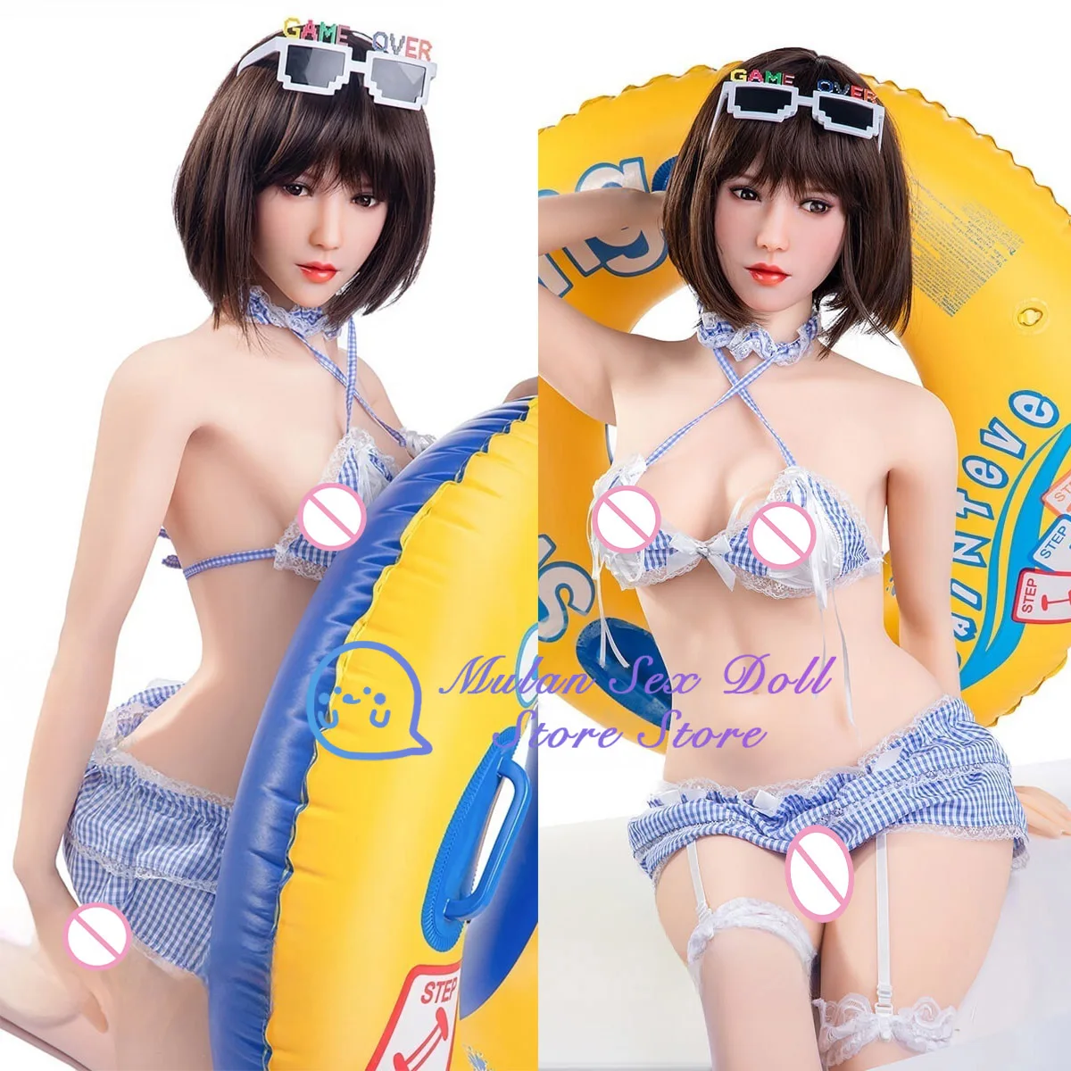 18+ can be inserted into three holes, easy to clean, artificial vagina, very realistic, realistic TPE silicone doll, can be cust
