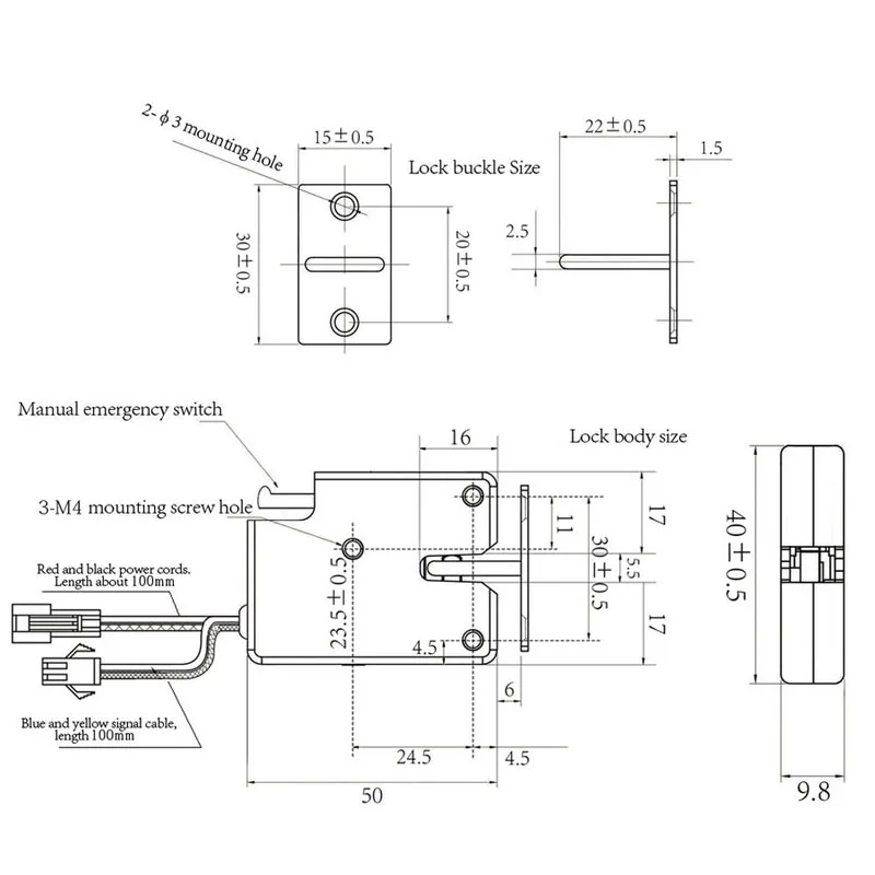 3V5V12V Mini Electronic Lock Unmanned Vending Machine Lock Locker Electric Lock DC Small Electric Control Lock Locker Door Lock
