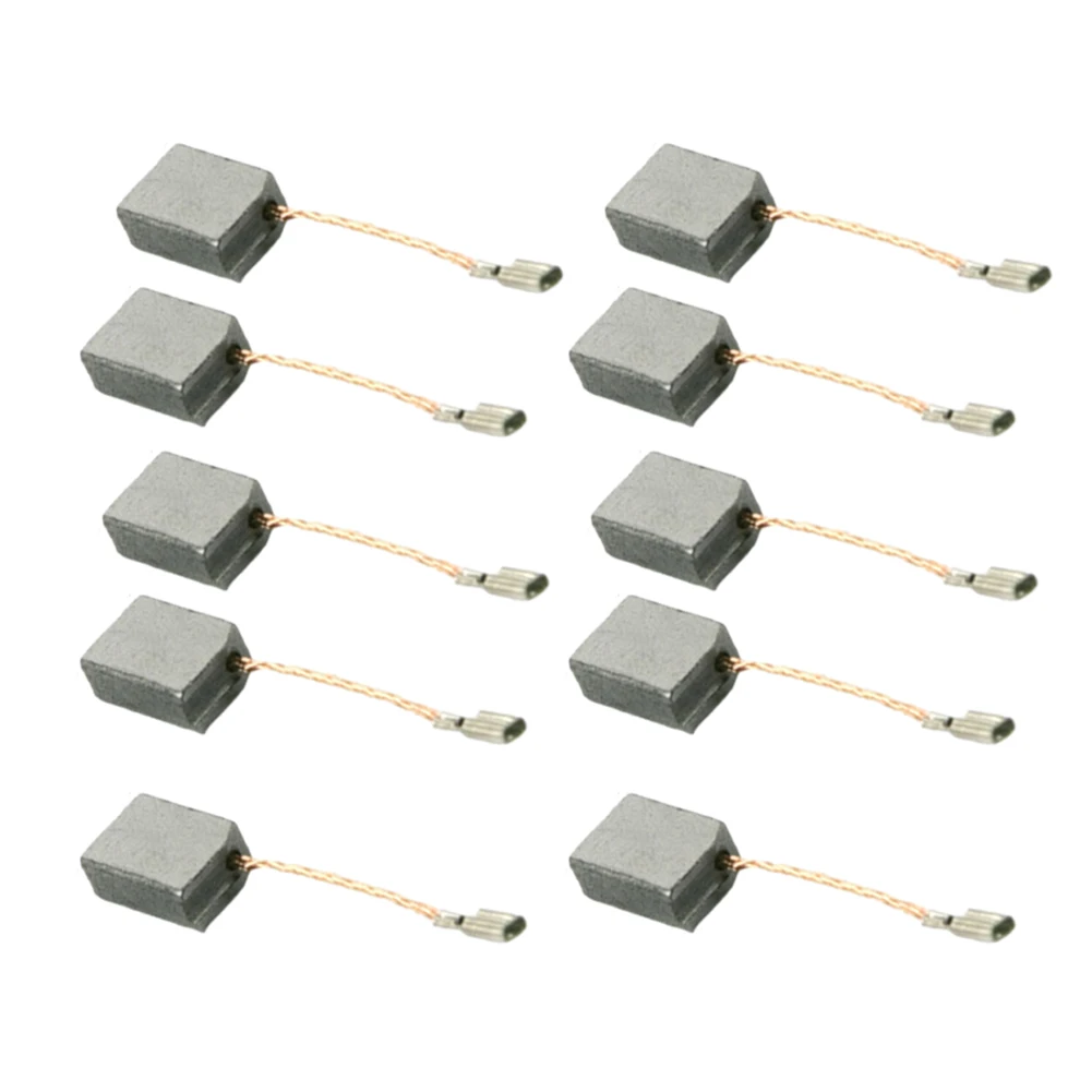 

10 шт., сменные угольные щетки WU900 WU829 WU816 WU771 6 × 11 × 15 мм