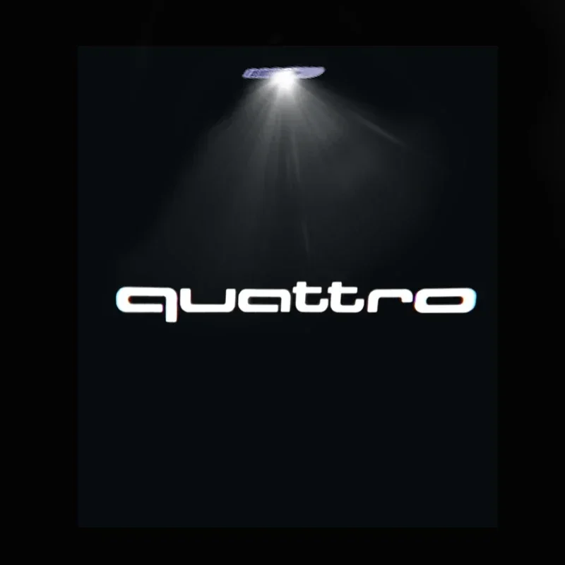 2er-Set Laser-Projektor Geister-Schatten-LED-Türbegrüßungslicht für Audi Q7 Q3 Q5L Q2L S4 S5 S6 S7 S8 A6L A4L A3 A4 A7 A5 RS3 RS4