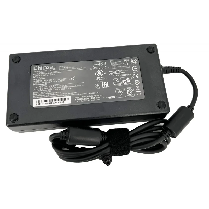 

Зарядное устройство CHICONY 19V 9.5A 180W для MSI MS-16F2 I7-2670QM GT780DXR