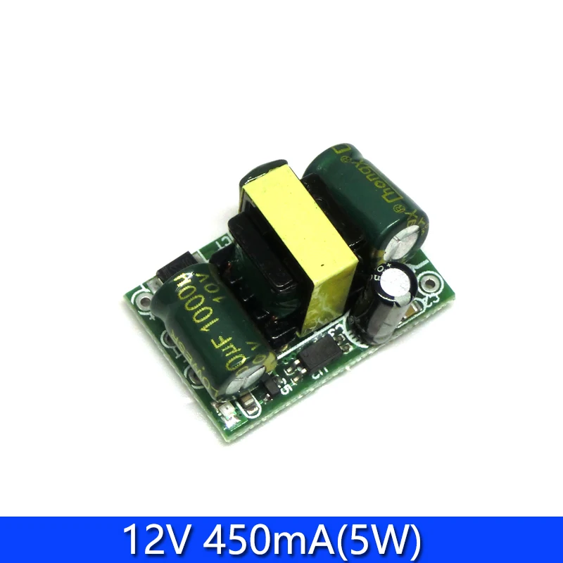 AC-DC 3,3 V/5 V/12 V Präzisions-Abwärtswandler AC 220 V auf 5 V DC Abwärtstransformator-Stromversorgungsmodul 1 A 12 W