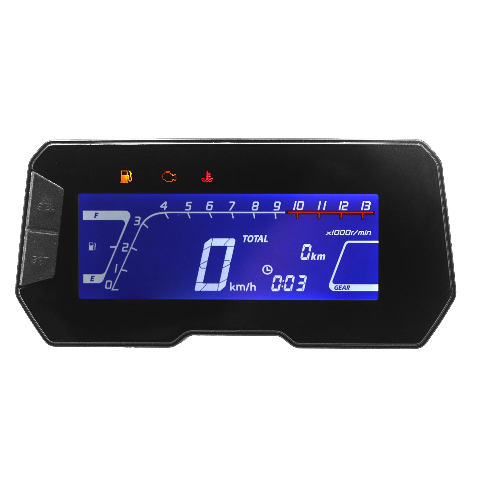 

2023 Adjustable RPM LED Motorcycle For Honda CRF300L CRF300 RALLY CRF250/L GROM cb300r Digital Speedometer