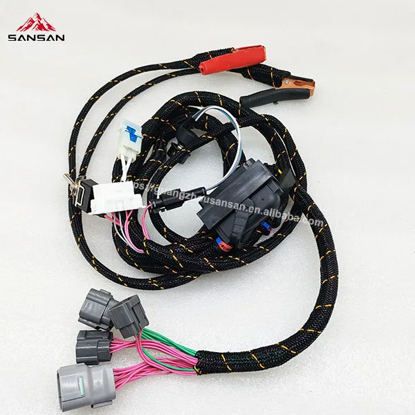 

Excavator Parts 4JJ1 Engine Test Cable Diesel Engine Parts 4JJ1 Engine Wiring Harness for SH130 135