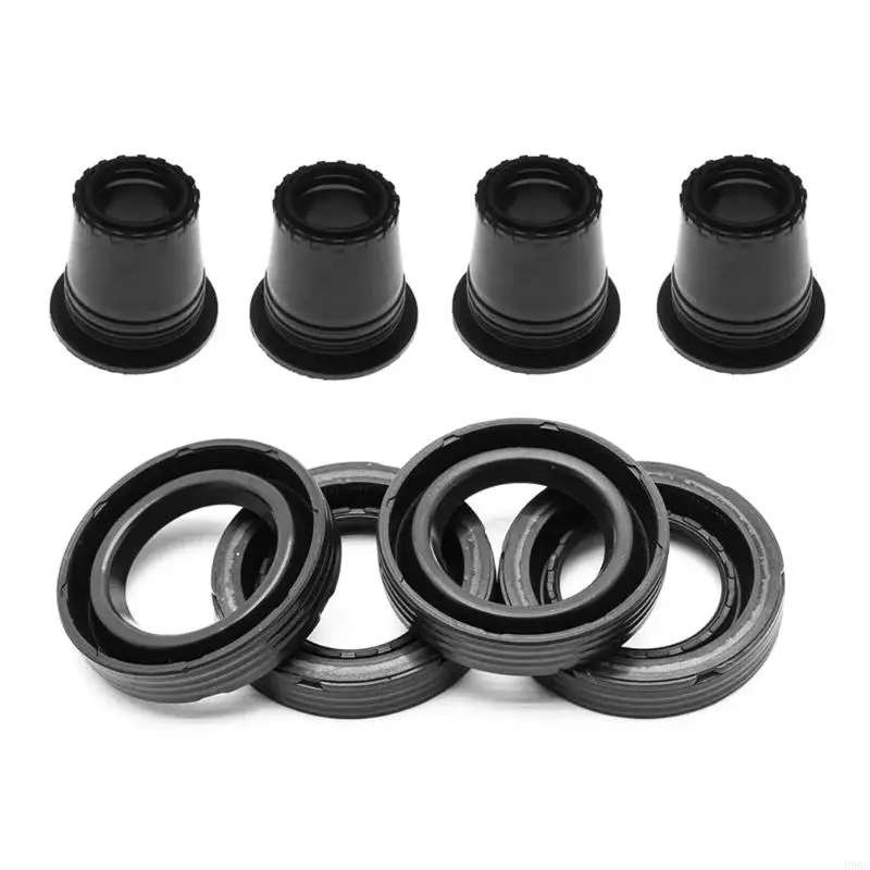 

2025 New 8pcs Cylindrical head cover Gasket Set Plastic Sealing For Vehicles Engine Leak Repair