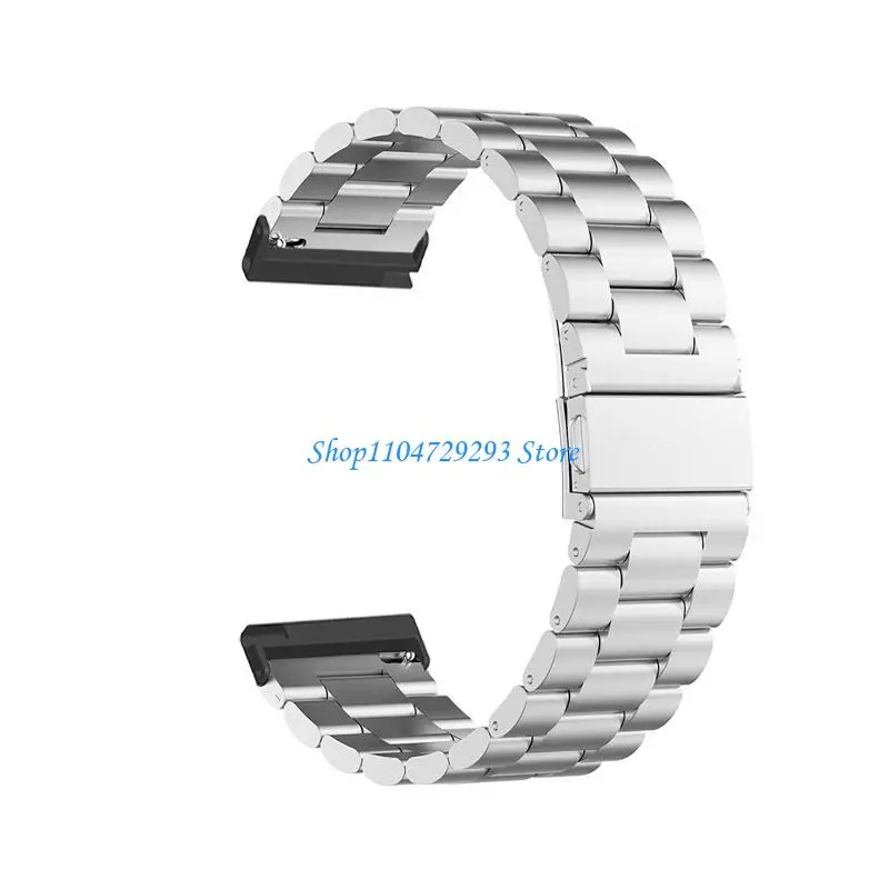 

Y2GD For SpartanHr Baro Adjustable Metal Loop Strap Wristband Smartwatch BraceletBelt
