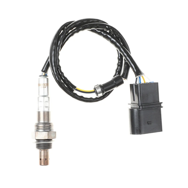 Lambda 5 Wire Oxygen O2 Sensor 06A906262BR Compatible With Audi A3 VW Golf Jetta Seat Altea Skoda Octavia