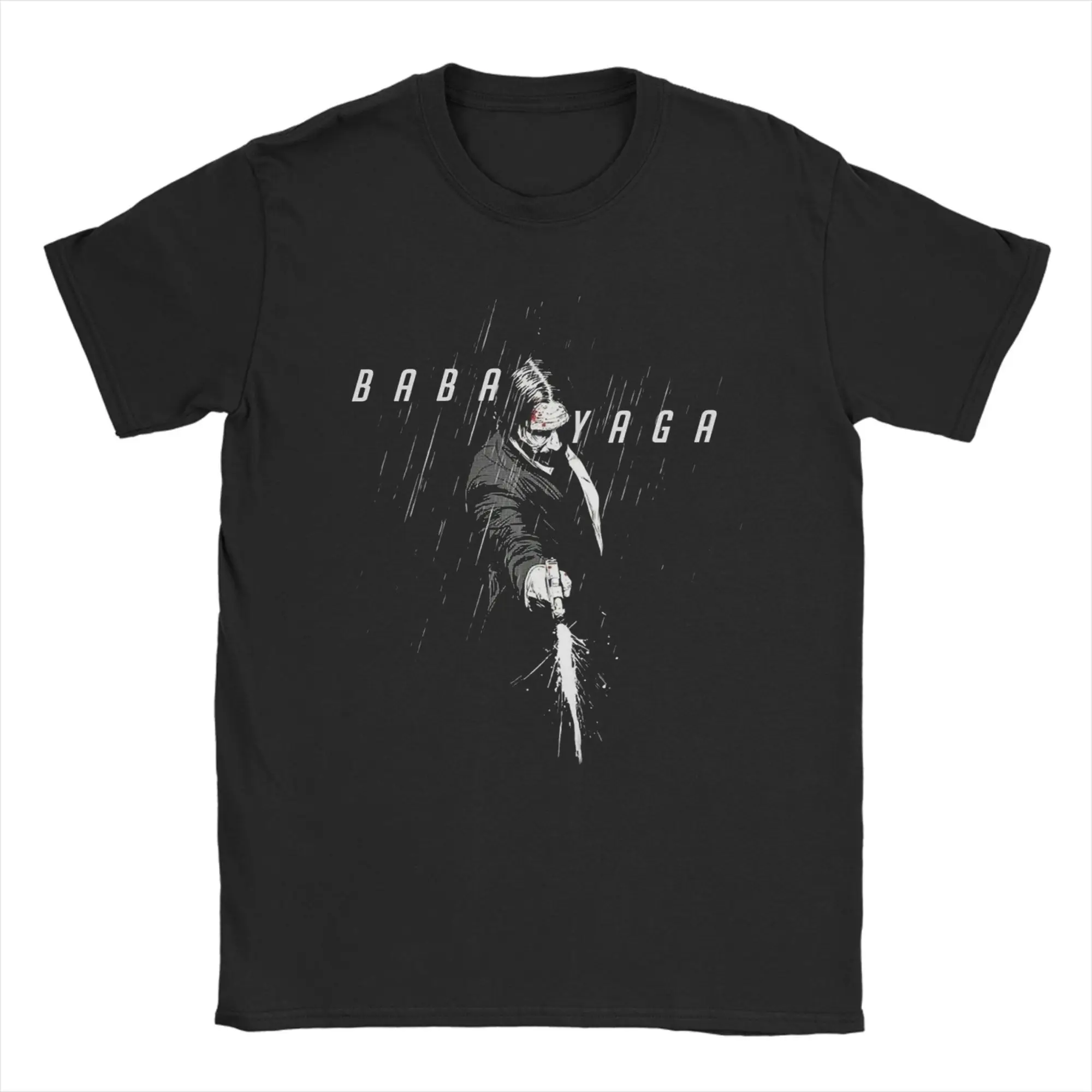 Men's Movie John Wick Graphic T Shirts  Cotton Clothing Novelty Short Sleeve Round Collar Tee Shirt New Arrival T-Shirts