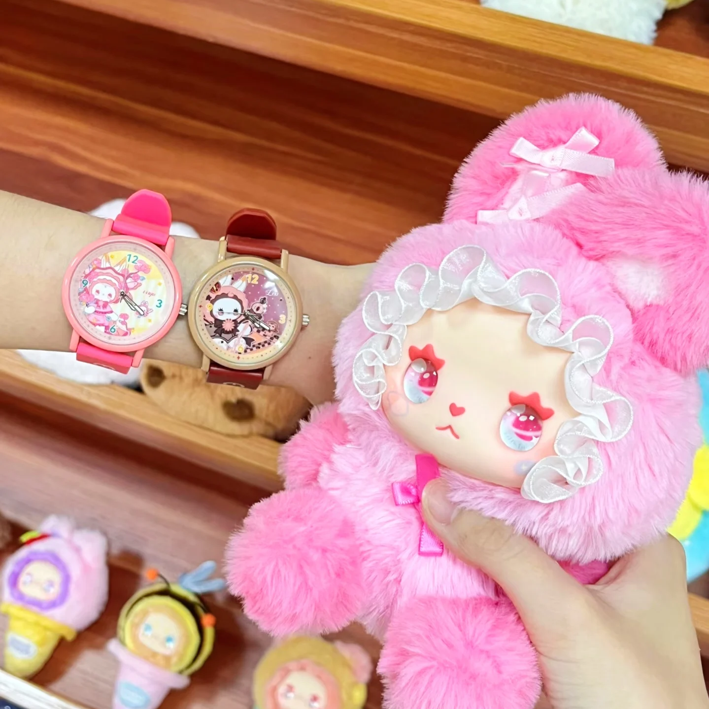 إيما اثني عشر كوكبة سلسلة صندوق أعمى ساعة الظهر أنيمي الطرفية هدية مزخرفة العصرية لعب طفل لطيف متعة ساعة إبداعية #5