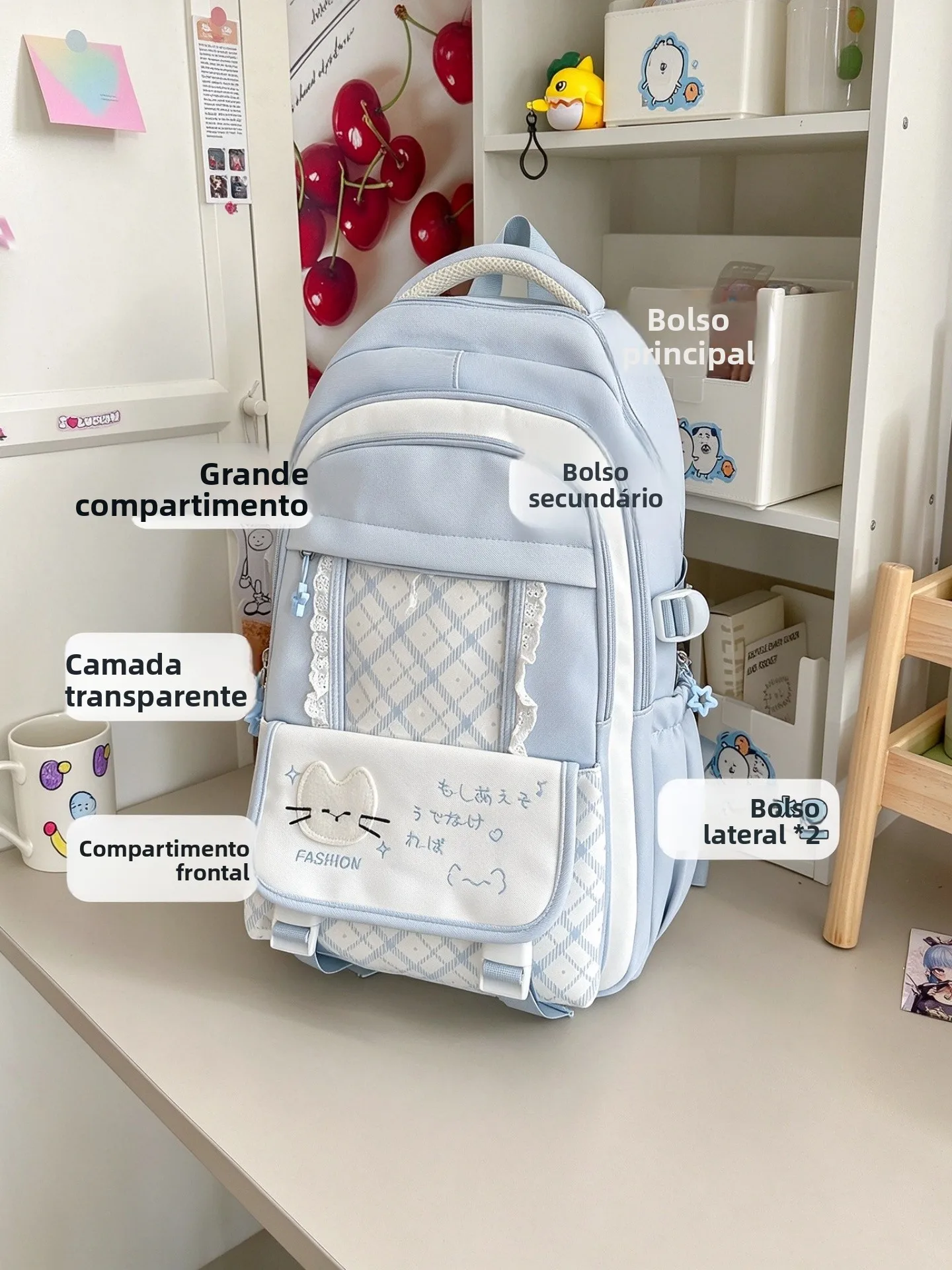 large-capacity-backpack-for-elementary-school-girls-lightweight-reducing-burden-double-shoulder-bag-suitable-for-junior-high