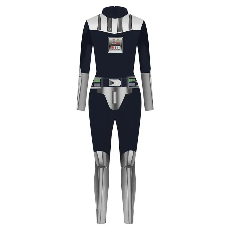 SN60 Darth Vader Cosplay Uniform Party Jumpsuits Sexy Bodysuit Wear Cosplay Costume Catsuit Zentai Suit1 & 2