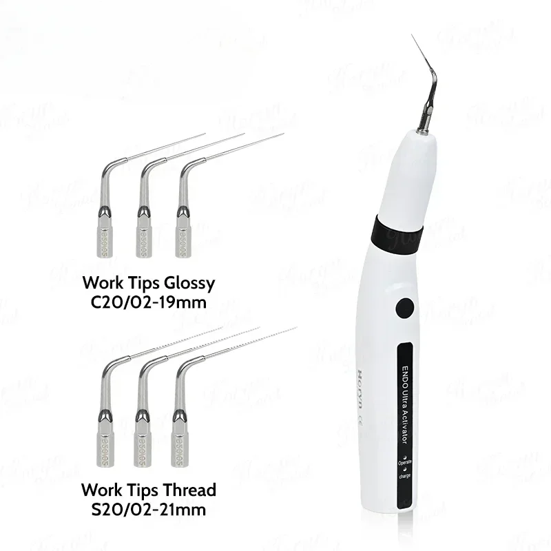 

Ultra Activators Dentals Cordless Root Cancal Ultrasonics Endoactivators with Activators Tips Root Canal Treatment