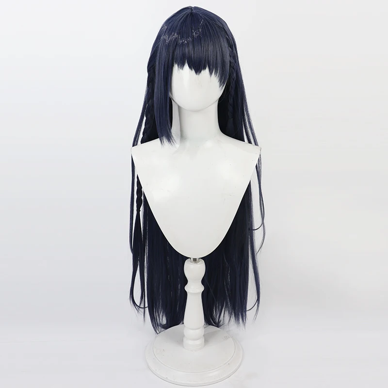 Virtual YouTube Vtuber Yamagami Karuta Cosplay Wig Halloween Carnival Party Props Synthetic Hair Heat Resistant Fiber + Wig Cap