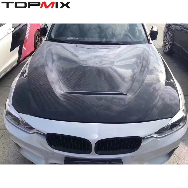 

Для BMW 3 серии седан F30/F35 (2012-2019) капот из карбона в стиле GTS с вентиляцией (дизайн для отвода тепла)
