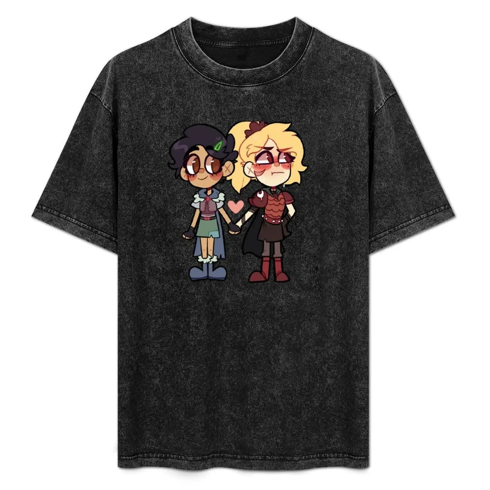 

[Amphibia] Sasharcy T-Shirt Blouse tees blue archive Short sleeve tee men