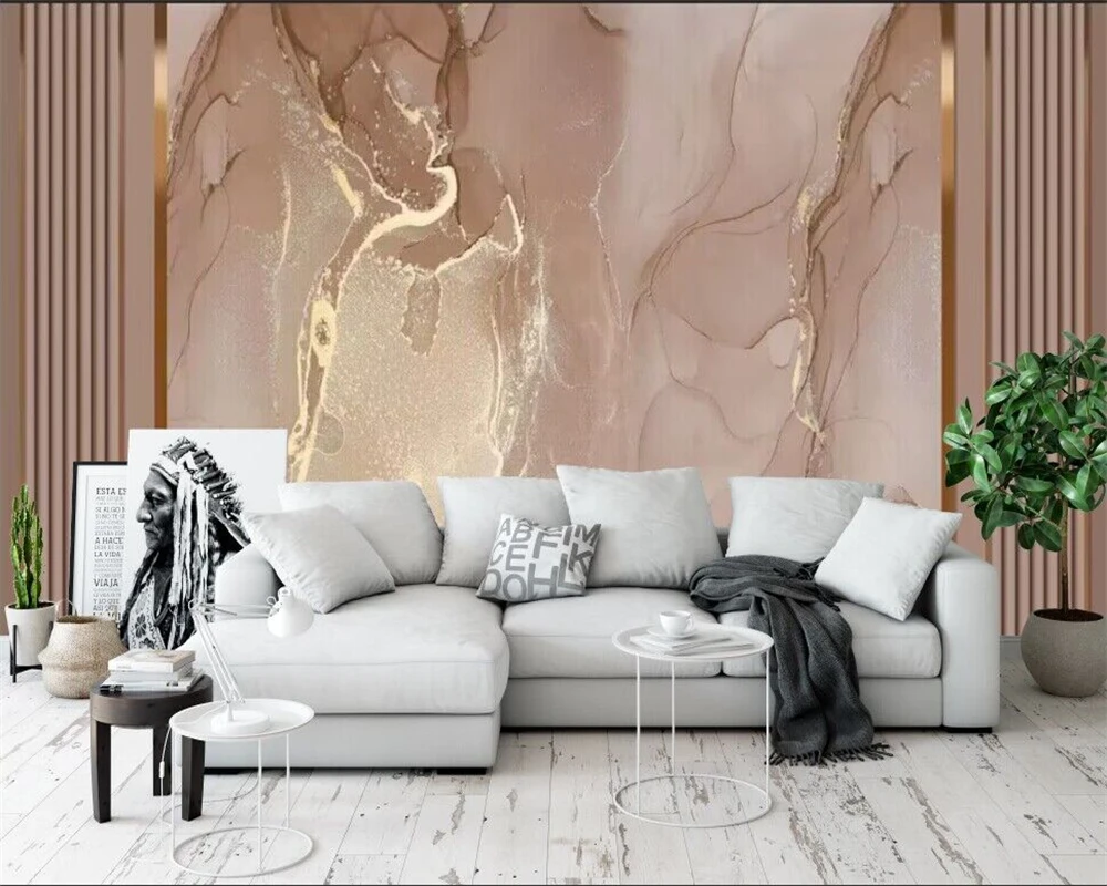 beibehang Customized modern and latest bedroom, living room, various materials, wooden fence, classic wallpaper
