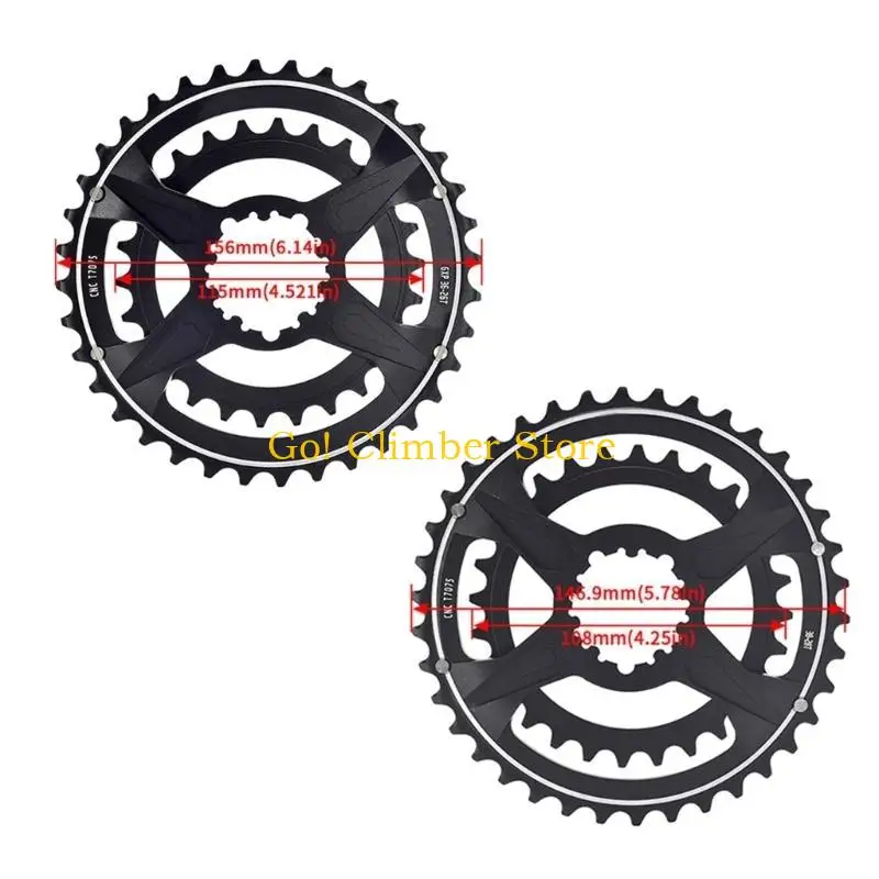 تاج Q84C لسلسلة مزدوجة للدراجات الجبلية XO1 X9، SWTXO GXP، 36T-26T / 38T-28T #5