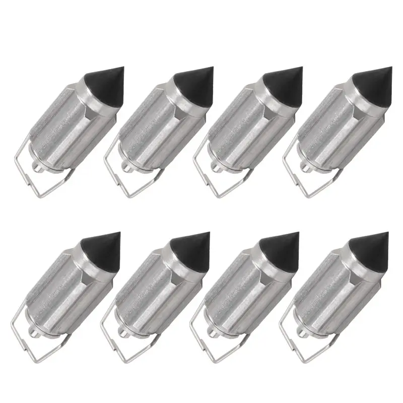 ABOU-8PCS Carburetor Float Needle Valve For PWK Keihin FCR EXC SX TE F 250 For Honda Kawasaki