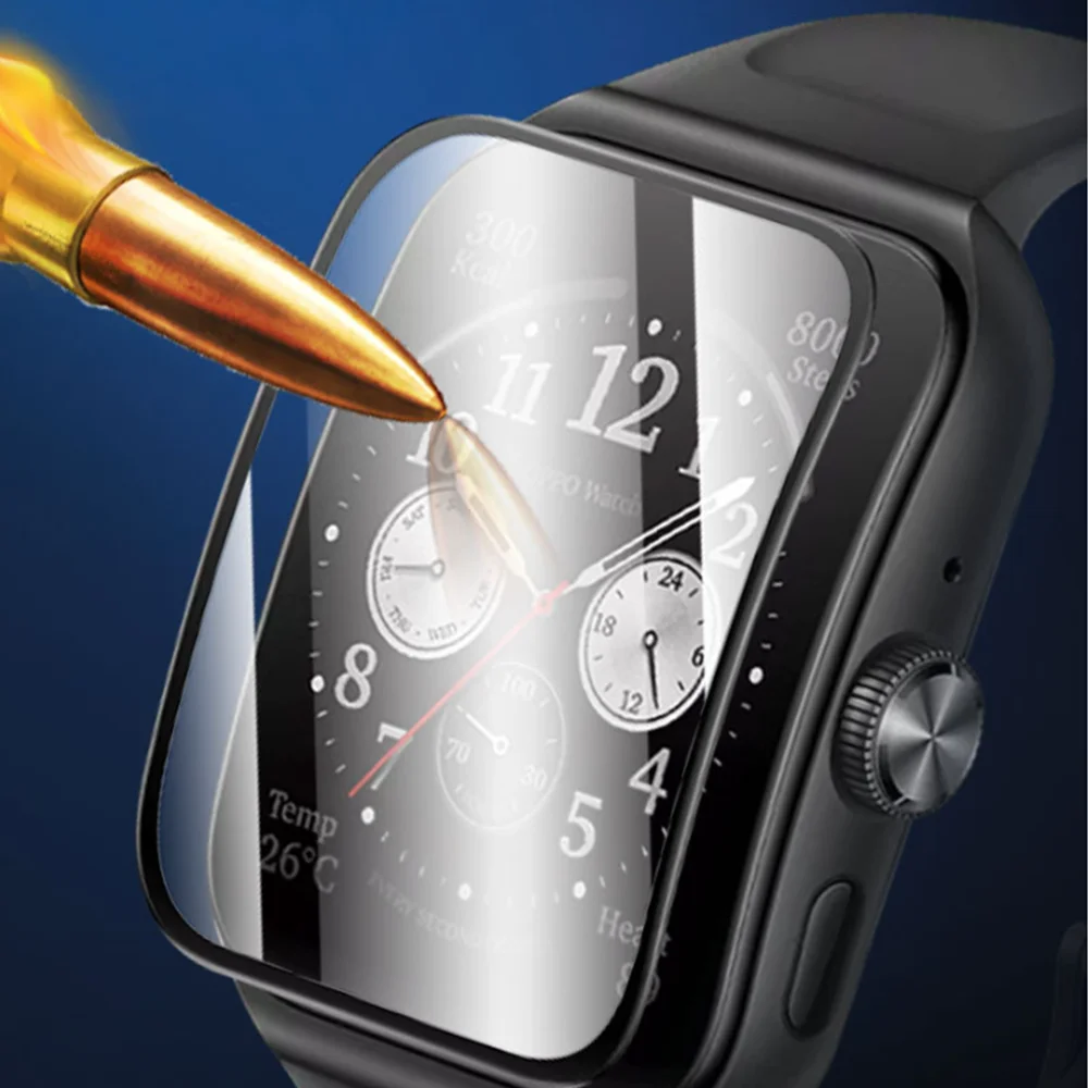 For Oppo Watch 3pro Watch Film 1-6pcs 3D Curved Composite Film Screen Protective Film Not Glass Watch Accessories
