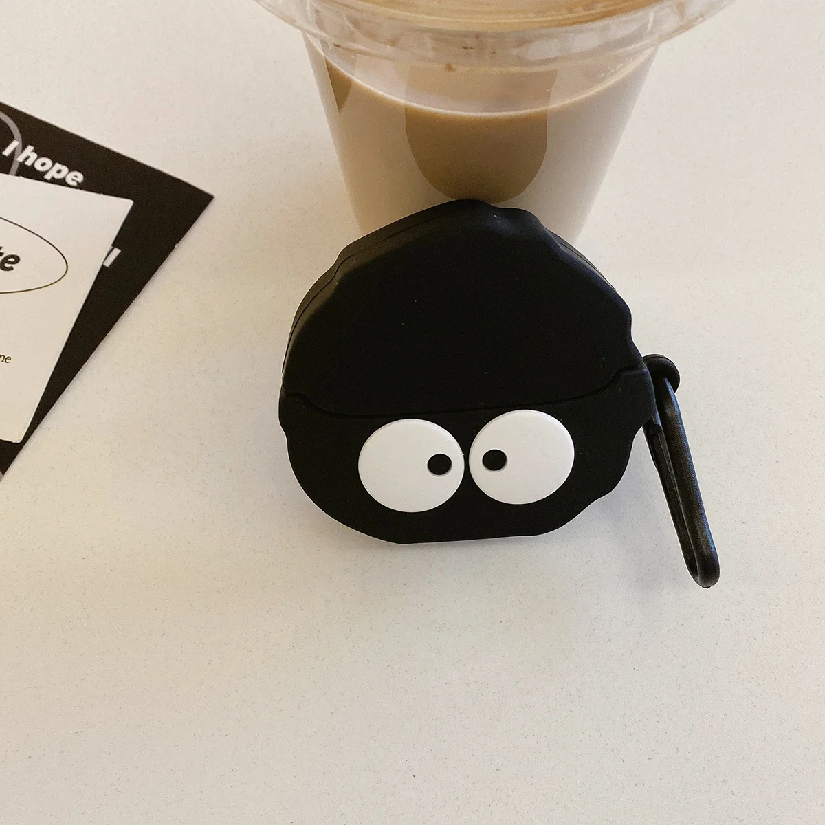 

Cartoon Black Briquettes Earphone Case for Samsung Galaxy Buds 3 Pro Silicone Protective Headphones Anti-fall Soft Accessories