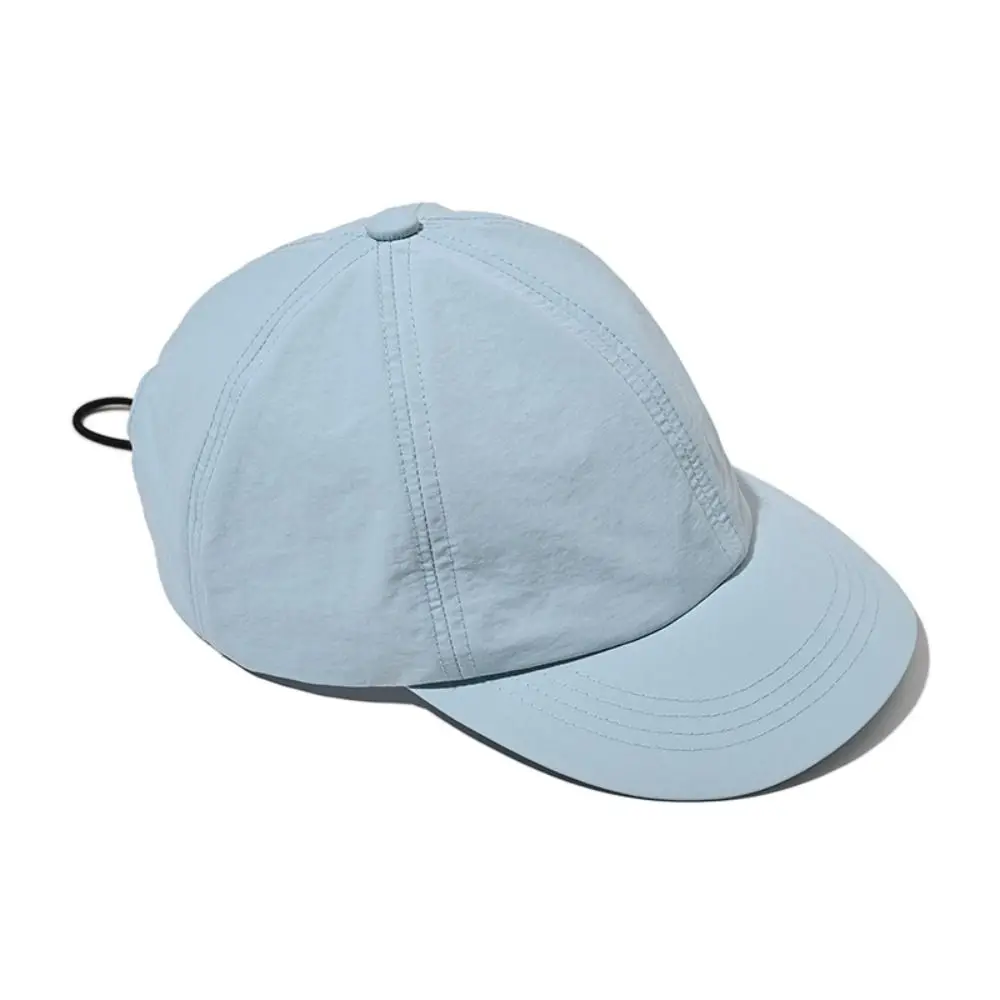 Sports Hat Waterproof Baseball Cap Drawstring Design Japanese Style Sunshade Cap Quick-drying Light Thin Snapback Hats Unisex