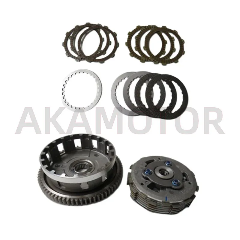 

Driving / Driven Clutch Plate Disc / Sliding Clutch Assembly for Loncin Voge Ke500