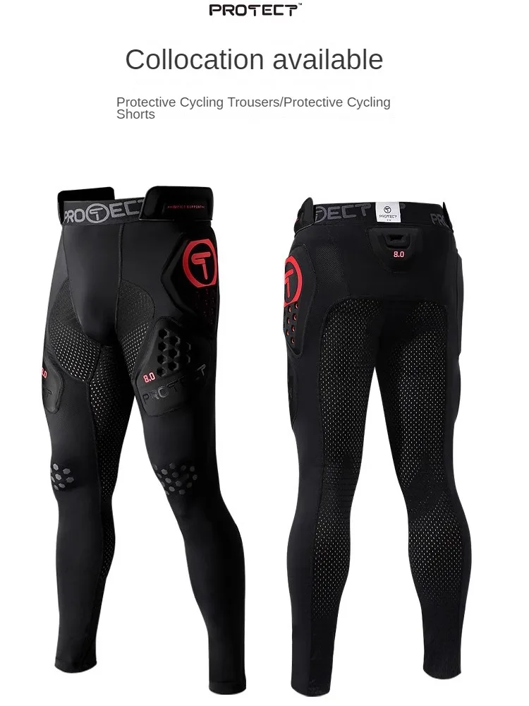 Pantalones de ciclismo para motocicleta de marca T, pantalones de carreras para locomotora, pantalones anticaída con protección de cadera para motocicleta todoterreno, pista Lindau para exteriores