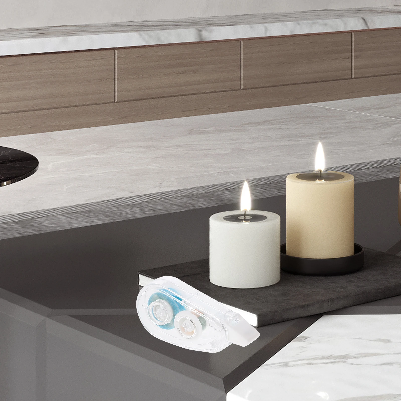 4 szt. Dwustronna Taśma Klejąca Rolka do Rękodzieła Scrapbooking Materiały Samoprzylepne