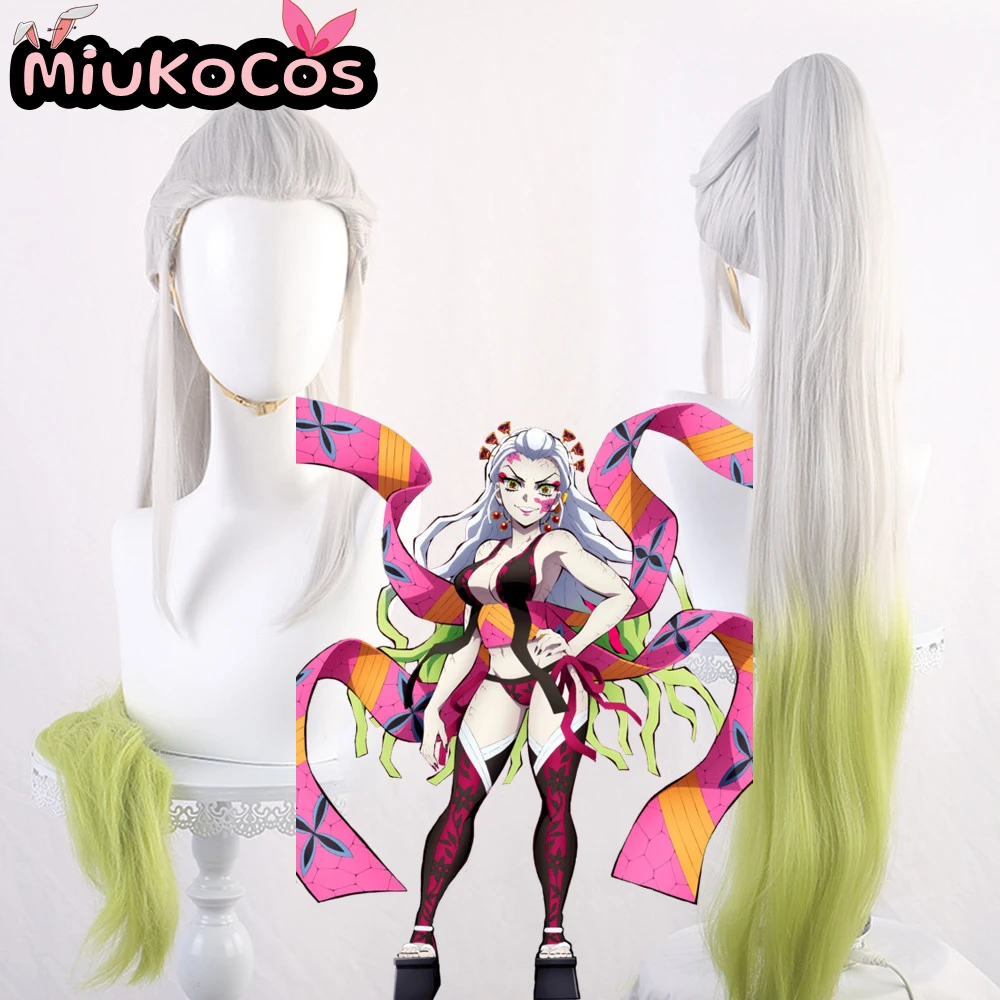 

В НАЛИЧИИ Daki Косплей Парик MiukoCosplay Аниме Demon Slayer Косплей
