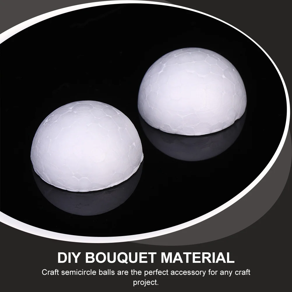 20 قطعة نصف كرات رغوة DIY بها بنفسك حامل باقة زهور الزفاف المواد الحرفية ترتيب الأزهار لوازم الديكور الإكسسوارات