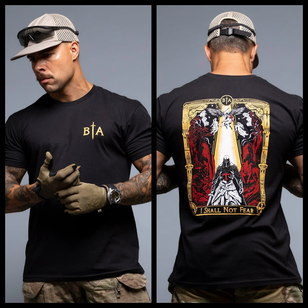 2026 No Fear Shirt – Walk Unafraid, Stand Strong Cotton T-shirts for Cross-country Sports
