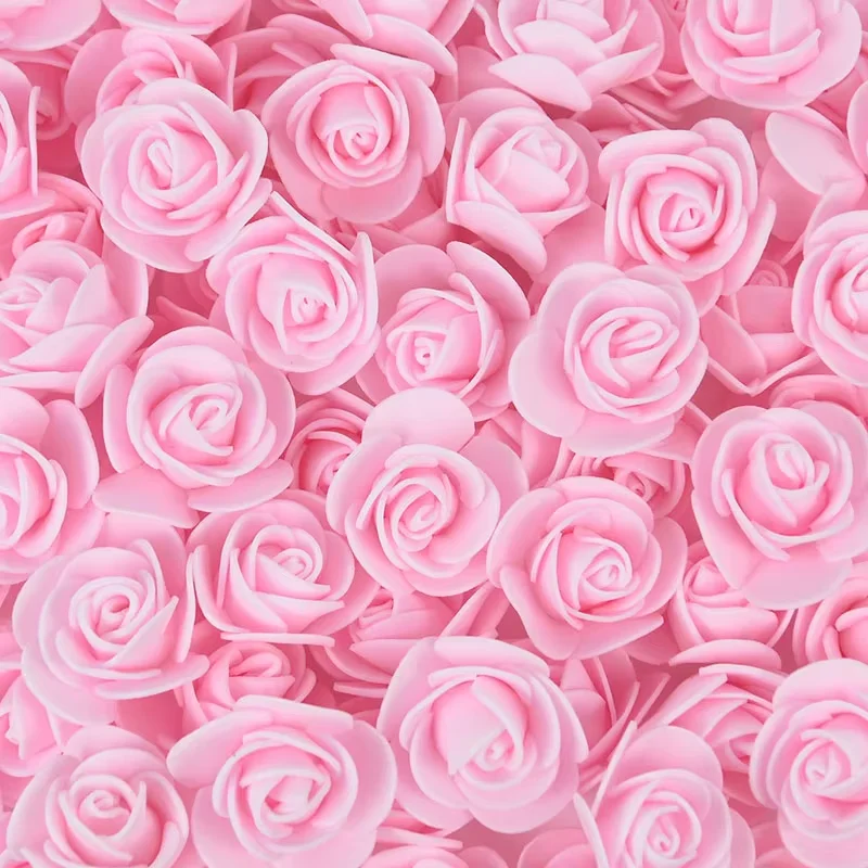 50–500 Stück künstliche Schaumrosenblumen aus PE, künstliche Blumen für Zuhause, Raumdekoration, Hochzeit, Party, Halloween, Thanksgiving, Weihnachtsdekoration – Detail 11