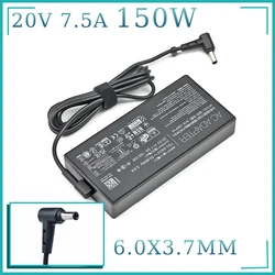 150W 20V 7.5A 6.0x3.7mm ADP-150CH B Power Adapter For TUF Gaming FX705DT FX505D FX505DU FX505DT A18-150P1A Laptop Charger