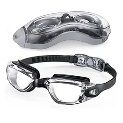 New Professional Adult Anti-fog UV Protection Lens Men Women Swimming Goggles Waterproof Adjustable Silicone Swim Glasses