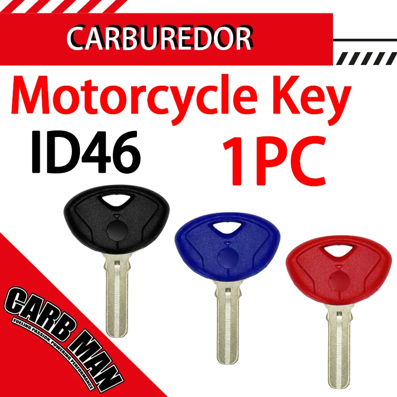New Blank Uncut Motorcycle Key Transponder ID46 For BMW F650GS F800GS S1000RR F650 F800 R1200 R1150 R ST RT GT K1200R K1300GT