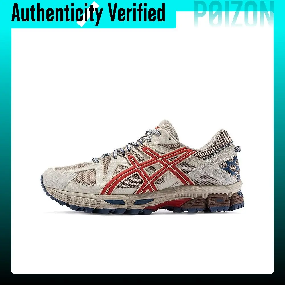 ASICS Gel Kahana 8 Mesh, Textile, Synthetic Leather Breathable Low top GEL Casual Trail Running City Commuting 1011B109-200