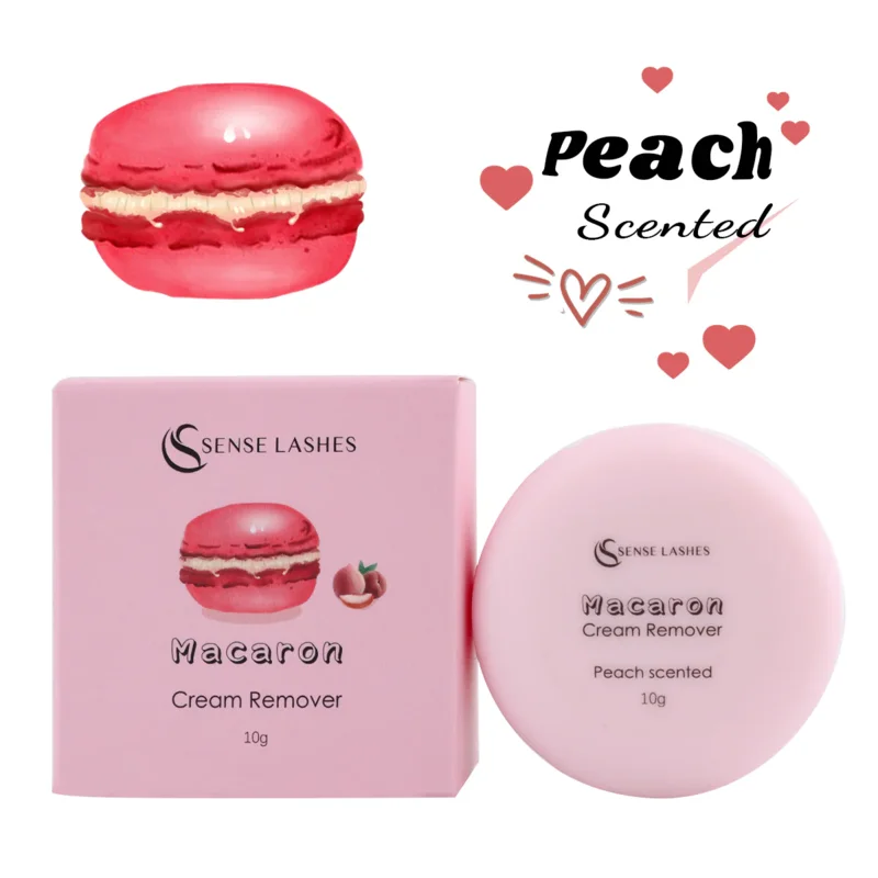 SENSE LASHES 10g Macaron Eyelash Glue Remover Quick Unloading Adhesive Professional Cream Remover Makeup Tools