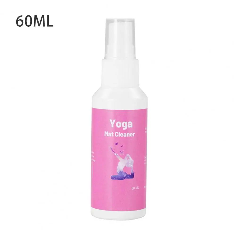 Nettoyeur de tapis d'élimination des taches, Spray de nettoyage Portable pour tapis de Yoga, pour les amateurs de gymnastique à domicile, liquide d'élimination des taches de sueur, 60ml