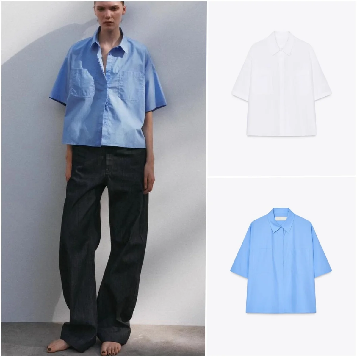 

Женский весенний новый удобный свободный воротник ort Sve irt Топ из полиэфирного волокна 00% свободного кроя для поездок на работу