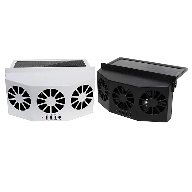 Solar betriebener Auto ventilator, Solarauto-Front-/Heckscheiben ventilator, Auto kühler, beseitigen eigenartigen Geruch