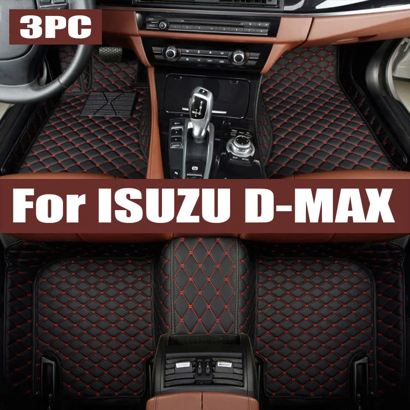 

3D Full TPE LHD RHD Floor Car Mat For ISUZU D-MAX 2019-2022 DMAX Car Floor Liner Tray Foot Pad Carpet Mat 4x4 Pickup trunk mat