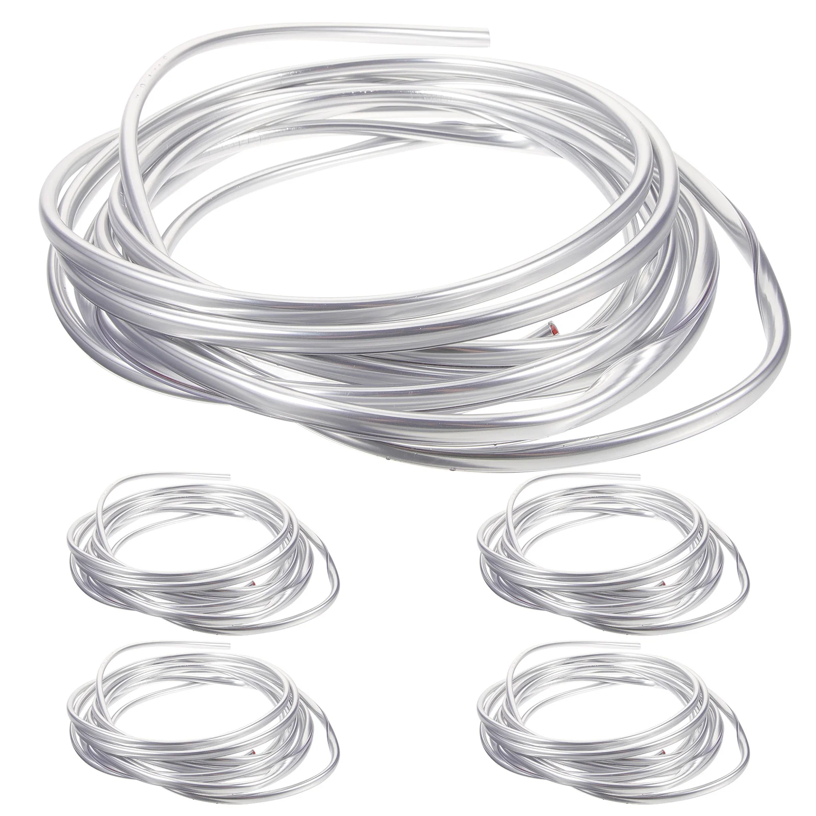 5 لفات حافة الحرس قطاع المضادة للتصادم حماية باب السيارات دخول الحرس لباب السيارة تقليم دائم السيارات شريط عازل #1