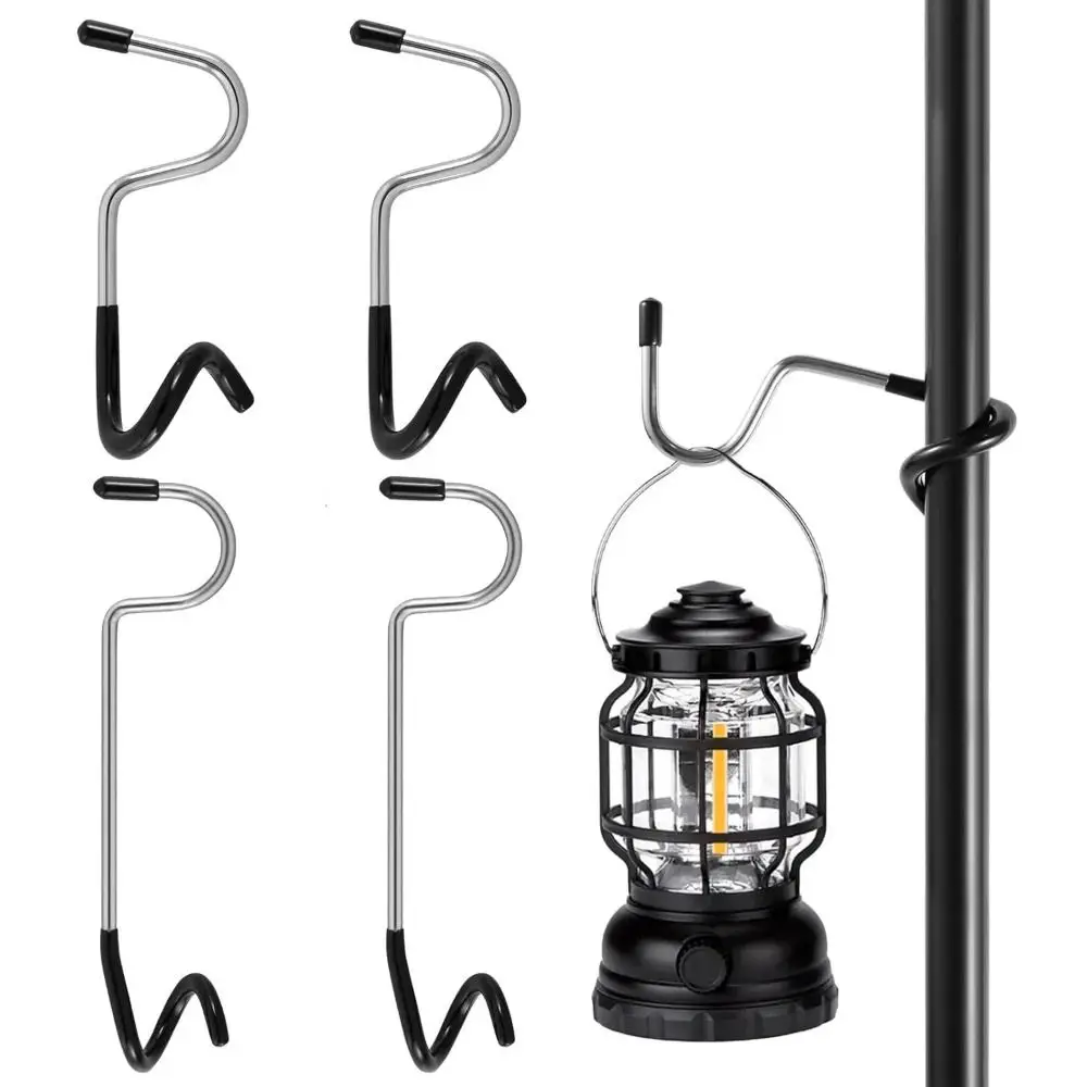

NEW Non-Slip Light Hook Durable Multi-functional Camping Hook Universal Pole Hook Outdoor