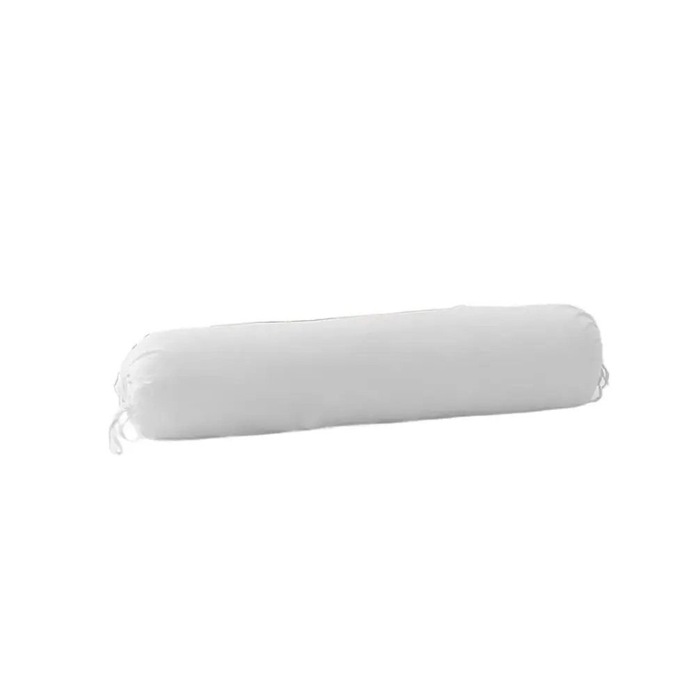 Solid Color Long Cylindrical Pillowcase Removable Durable Bedroom Neck Bolster Pillowslip Household Washable