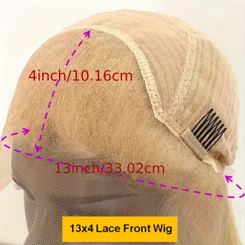 14 Inch Highlight Blond Body Wave Wig, 150 Density
