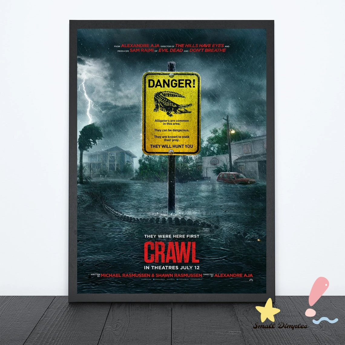 Crawl Classic Movie Poster Canvas Art Print Home Decoration Wall Painting ( No Frame )