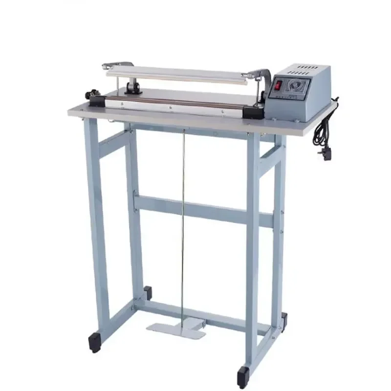 Semi Automatic Electric Foot Pedal Bag Sealer Fast Heat Seal Anti Stick Film for Beverage Chemical Packaging Industrial Use