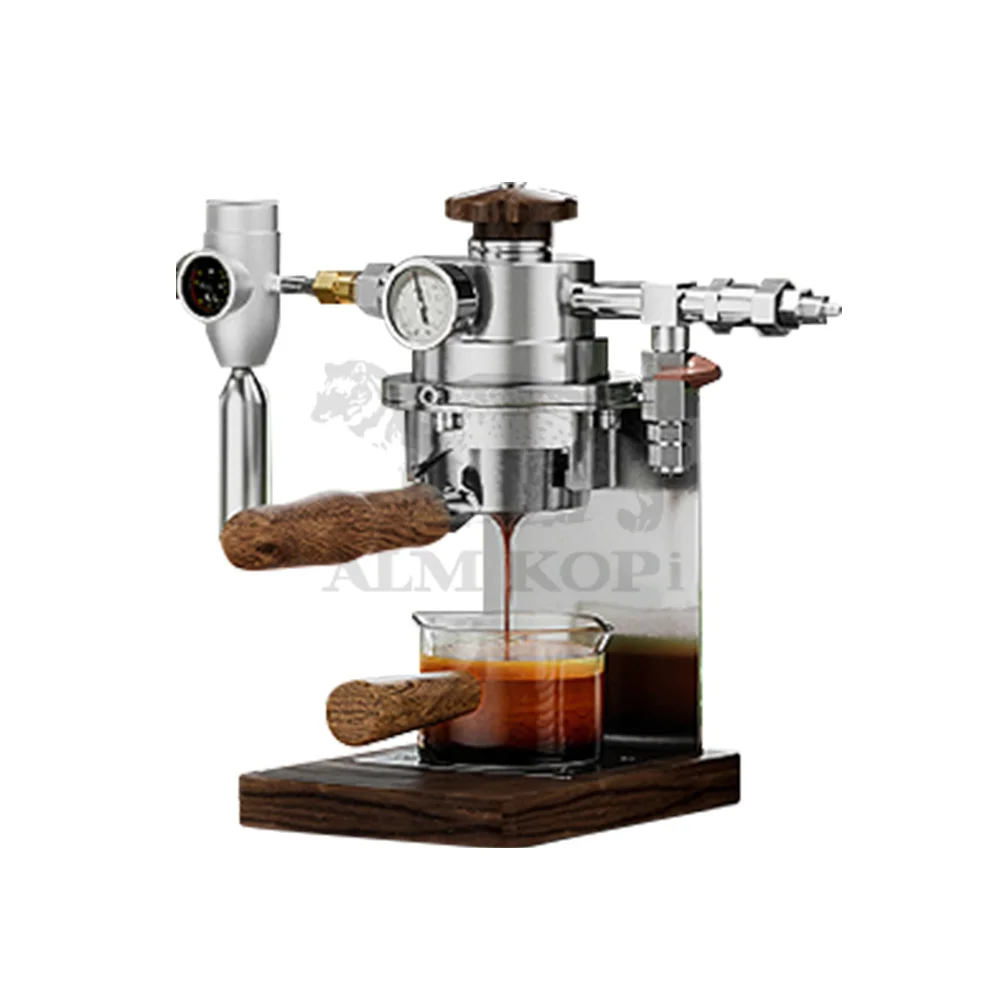 

Pneumatic Coffee Machine Manual Espresso Home Extraction Variable Pressure Coffee Maker High Pressure Extraction Espresso Maker
