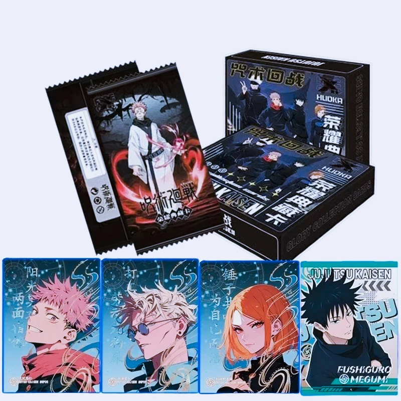 Blind Bag Jujutsu Kaisen Booster Pack Anime Collectible TCG Cards Gojo Satoru Itadori Yuji Adults Packs for Collectors