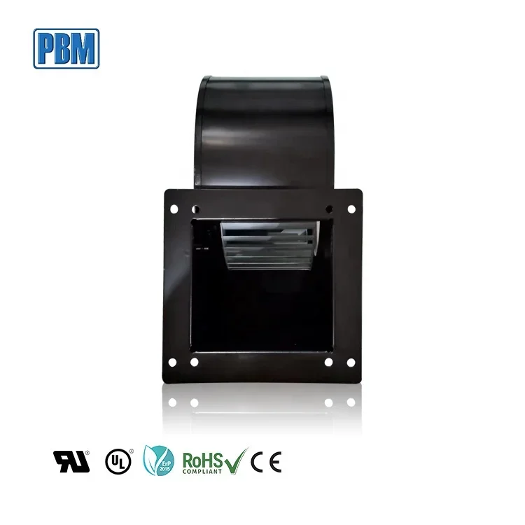 High Power Waterproof 133mm HAVC Ventilation Fan Blower 230VAC Dual Inlet Centrifugal Stainless Steel Blades Free Standing 900Pa